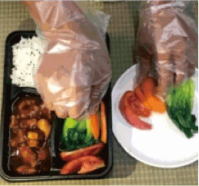 好哇帮快餐加盟 摆盘